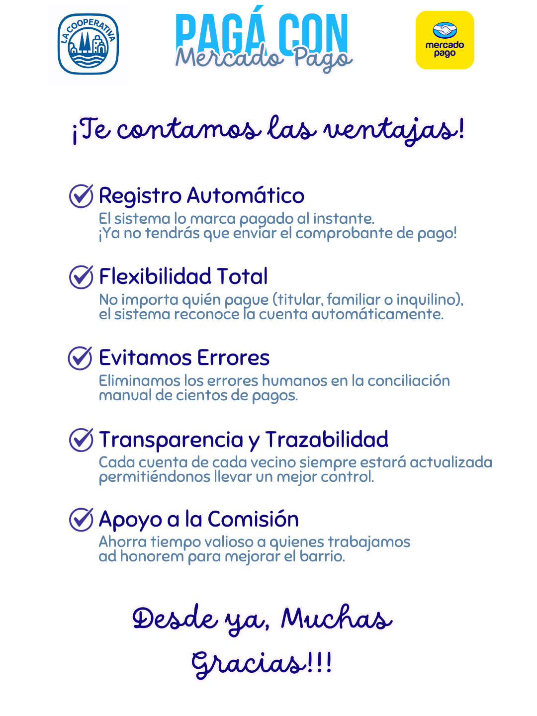 Ventajas de pagar con Mercado Pago